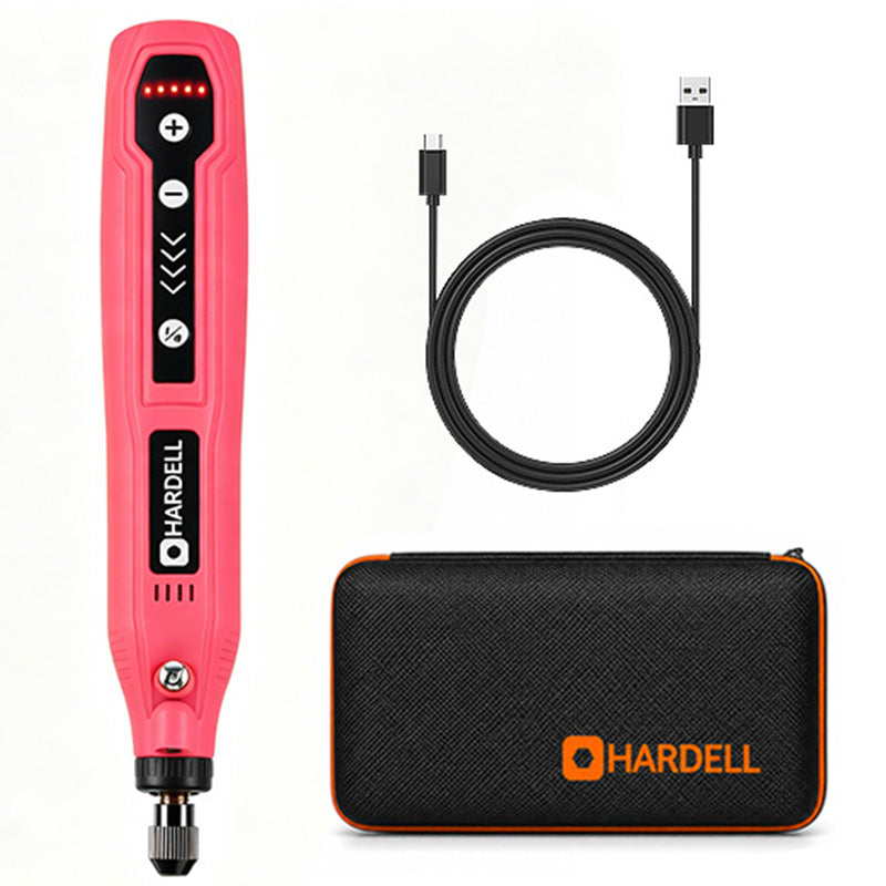 HARDELL Pink Essential 69pcs Cordless Rotary Kit