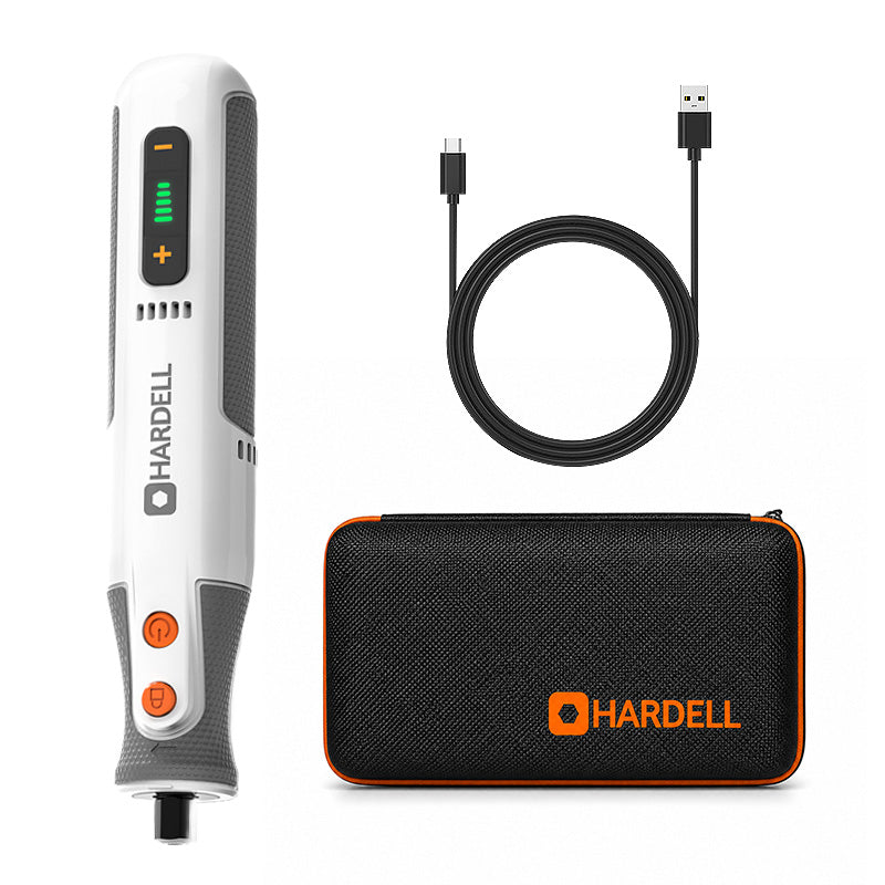 HARDELL White Advanced 42pcs Cordless Rotary Kit