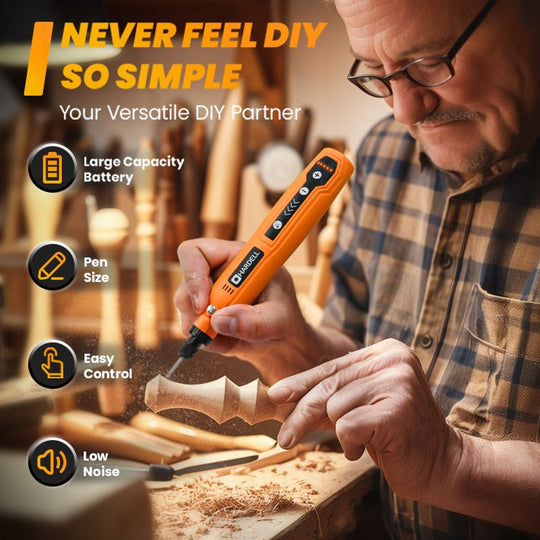 ポータブルded 5-Speed Mini Cordless Rotary Tool Kit for Diverse Functions – Hardell