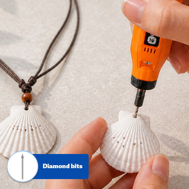 HARDELL Orange Advanced 111pcs Cordless Rotary Kit