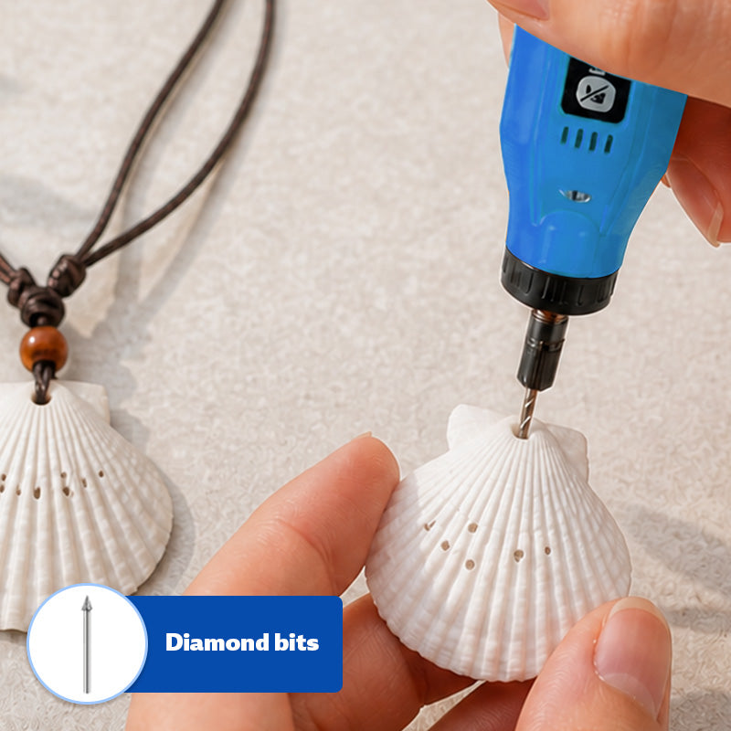HARDELL Blue Essential 69pcs Cordless Rotary Kit