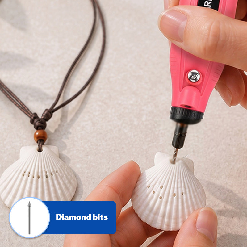 HARDELL Pink Essential 69pcs Cordless Rotary Kit