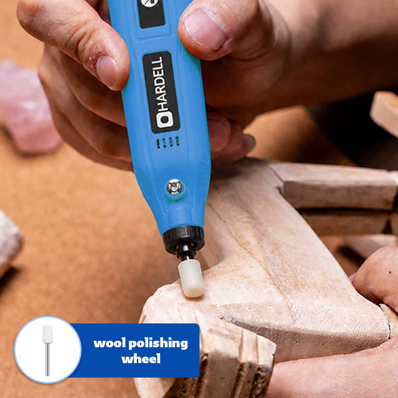 HARDELL Blue Essential 69pcs Cordless Rotary Kit