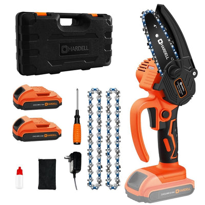 [LIMIT DISCOUNT] HDCS0202 Mini Chainsaw 6 Inch Cordless - Hardell