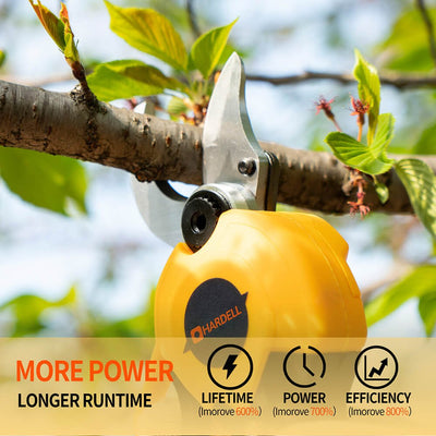 use of HARDELL HDPS0101 Electric Pruning Shears - Hardell